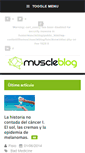 Mobile Screenshot of muscleblog.es